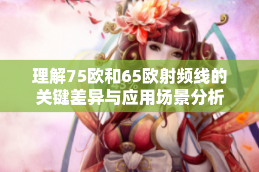 理解75欧和65欧射频线的关键差异与应用场景分析