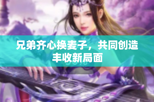 兄弟齐心换麦子，共同创造丰收新局面