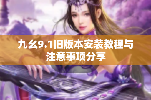 九幺9.1旧版本安装教程与注意事项分享