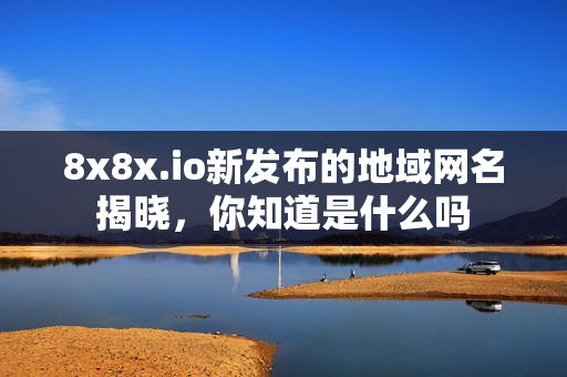 8x8x.io新发布的地域网名揭晓，你知道是什么吗