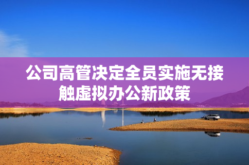 公司高管决定全员实施无接触虚拟办公新政策