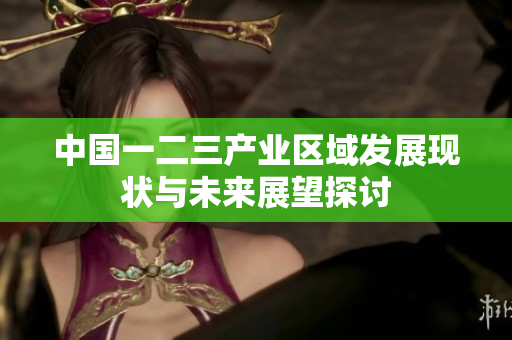 中国一二三产业区域发展现状与未来展望探讨