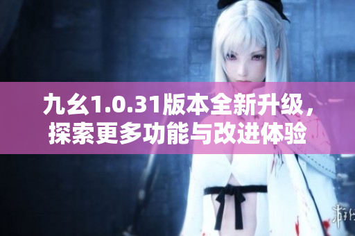 九幺1.0.31版本全新升级，探索更多功能与改进体验