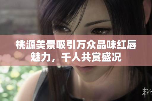 桃源美景吸引万众品味红唇魅力，千人共赏盛况