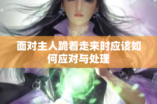 面对主人跪着走来时应该如何应对与处理