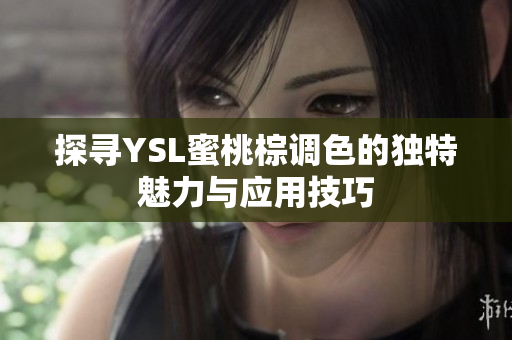 探寻YSL蜜桃棕调色的独特魅力与应用技巧