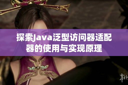 探索Java泛型访问器适配器的使用与实现原理