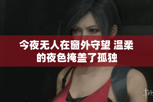 今夜无人在窗外守望 温柔的夜色掩盖了孤独