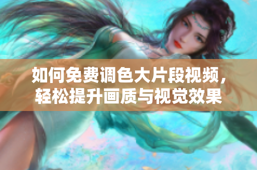 如何免费调色大片段视频，轻松提升画质与视觉效果