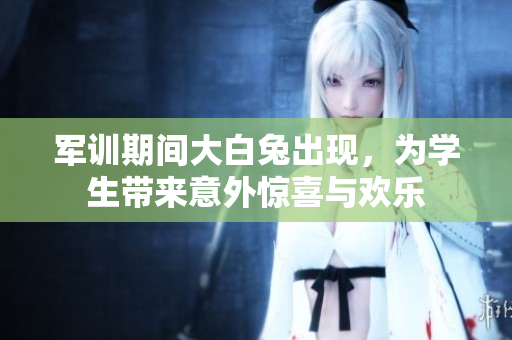 军训期间大白兔出现，为学生带来意外惊喜与欢乐
