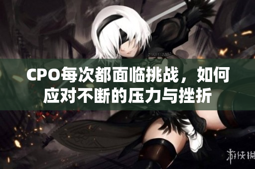 CPO每次都面临挑战，如何应对不断的压力与挫折