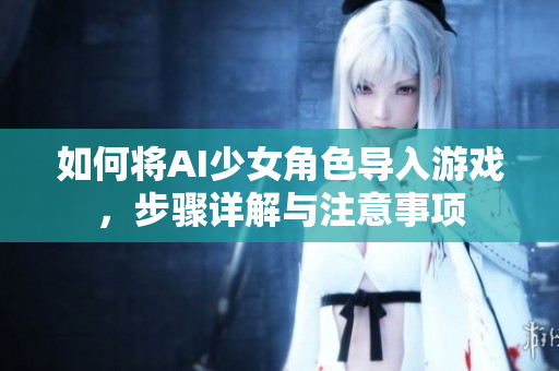 如何将AI少女角色导入游戏，步骤详解与注意事项