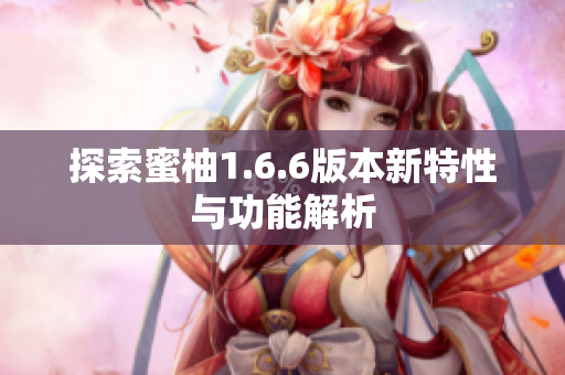 探索蜜柚1.6.6版本新特性与功能解析