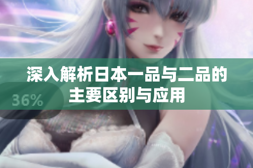 深入解析日本一品与二品的主要区别与应用