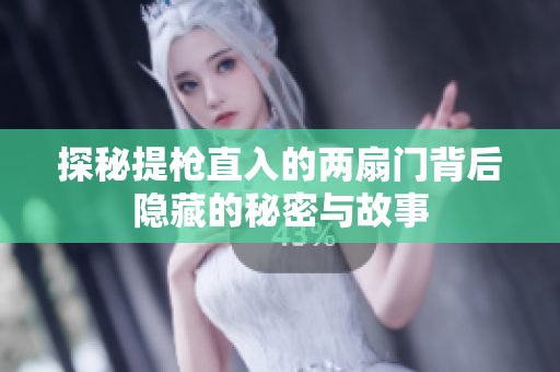 探秘提枪直入的两扇门背后隐藏的秘密与故事