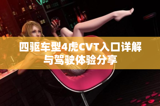 四驱车型4虎CVT入口详解与驾驶体验分享
