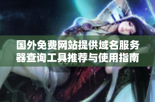 国外免费网站提供域名服务器查询工具推荐与使用指南