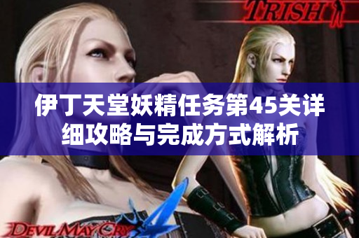 伊丁天堂妖精任务第45关详细攻略与完成方式解析
