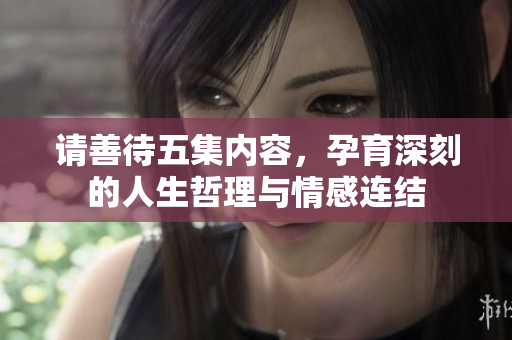 请善待五集内容，孕育深刻的人生哲理与情感连结