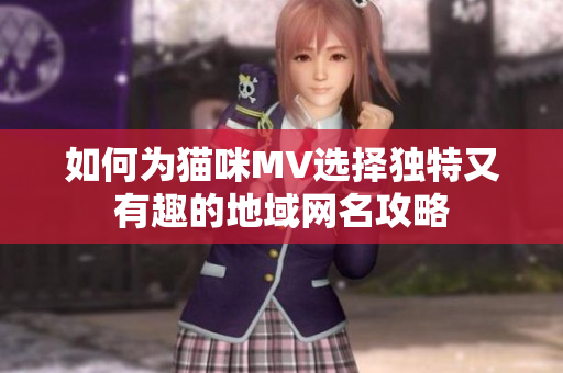 如何为猫咪MV选择独特又有趣的地域网名攻略