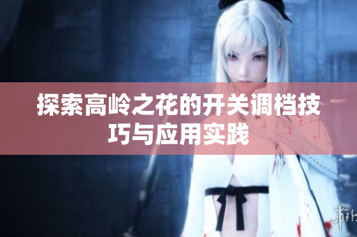 探索高岭之花的开关调档技巧与应用实践