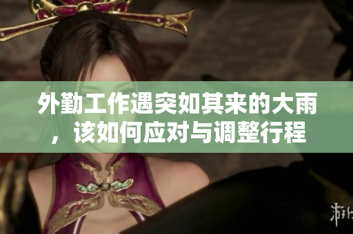 外勤工作遇突如其来的大雨，该如何应对与调整行程