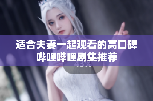 适合夫妻一起观看的高口碑哔哩哔哩剧集推荐