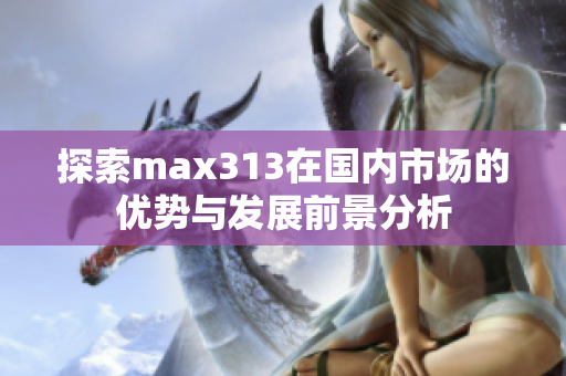 探索max313在国内市场的优势与发展前景分析
