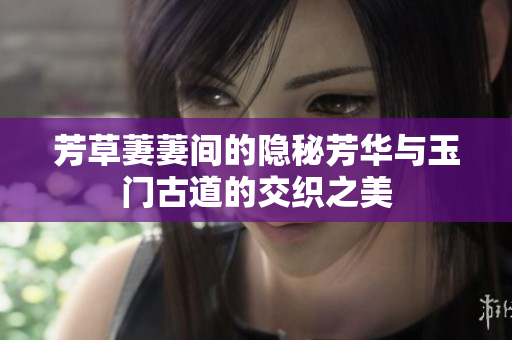 芳草萋萋间的隐秘芳华与玉门古道的交织之美