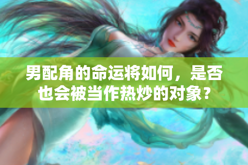 男配角的命运将如何，是否也会被当作热炒的对象？