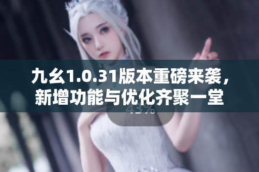 九幺1.0.31版本重磅来袭，新增功能与优化齐聚一堂