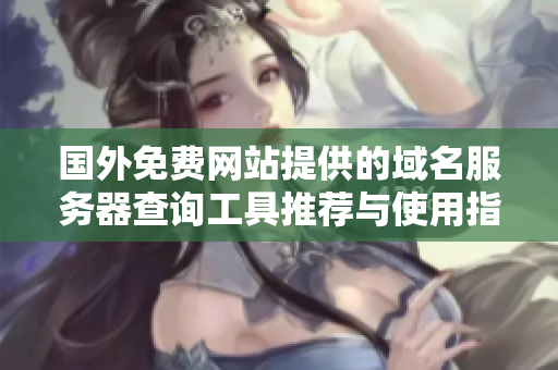 国外免费网站提供的域名服务器查询工具推荐与使用指南