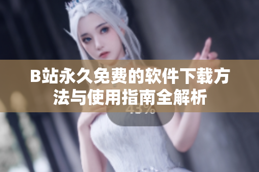 B站永久免费的软件下载方法与使用指南全解析