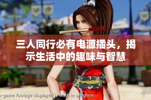 三人同行必有电源插头，揭示生活中的趣味与智慧