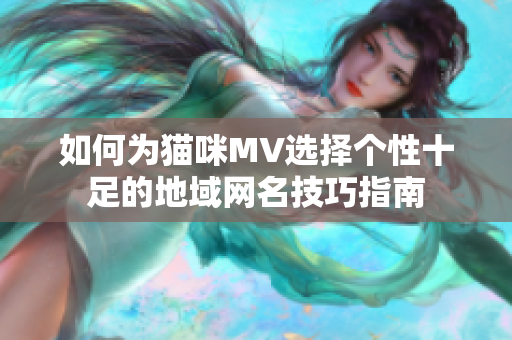 如何为猫咪MV选择个性十足的地域网名技巧指南