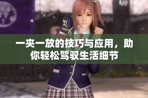 一夹一放的技巧与应用，助你轻松驾驭生活细节