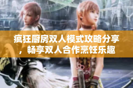 疯狂厨房双人模式攻略分享，畅享双人合作烹饪乐趣