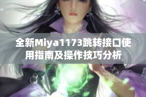 全新Miya1173跳转接口使用指南及操作技巧分析