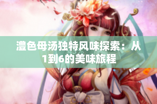 澧色母汤独特风味探索：从1到6的美味旅程