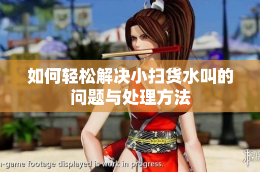 如何轻松解决小扫货水叫的问题与处理方法