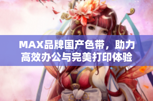MAX品牌国产色带，助力高效办公与完美打印体验