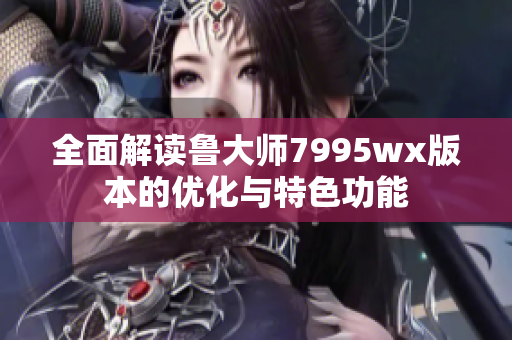 全面解读鲁大师7995wx版本的优化与特色功能