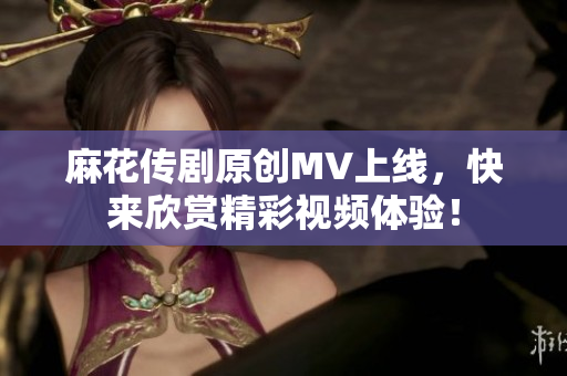 麻花传剧原创MV上线，快来欣赏精彩视频体验！