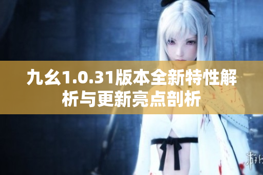 九幺1.0.31版本全新特性解析与更新亮点剖析