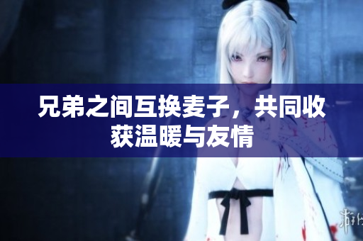 兄弟之间互换麦子，共同收获温暖与友情