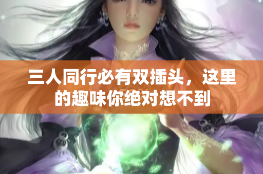 三人同行必有双插头，这里的趣味你绝对想不到