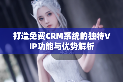 打造免费CRM系统的独特VIP功能与优势解析