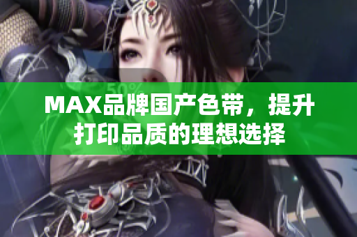 MAX品牌国产色带，提升打印品质的理想选择