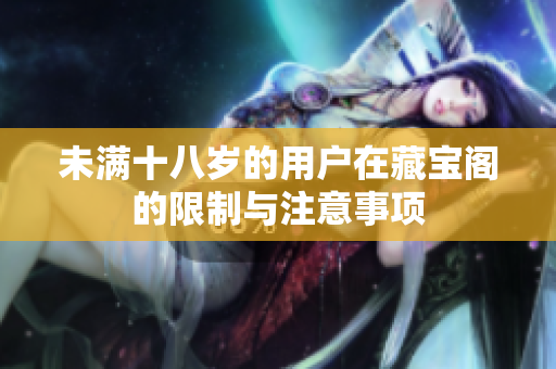 未满十八岁的用户在藏宝阁的限制与注意事项