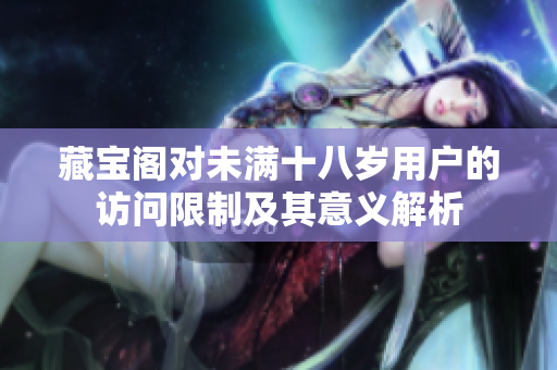 藏宝阁对未满十八岁用户的访问限制及其意义解析